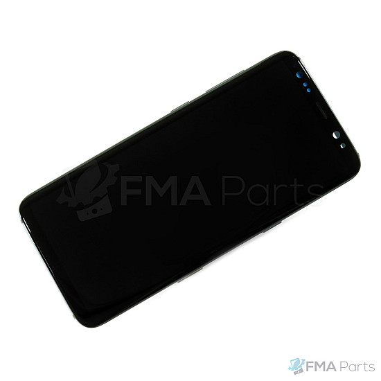 [Refurbished] OLED Touch Screen Digitizer Assembly with Frame - Orchid Grey for Samsung Galaxy S8 G950