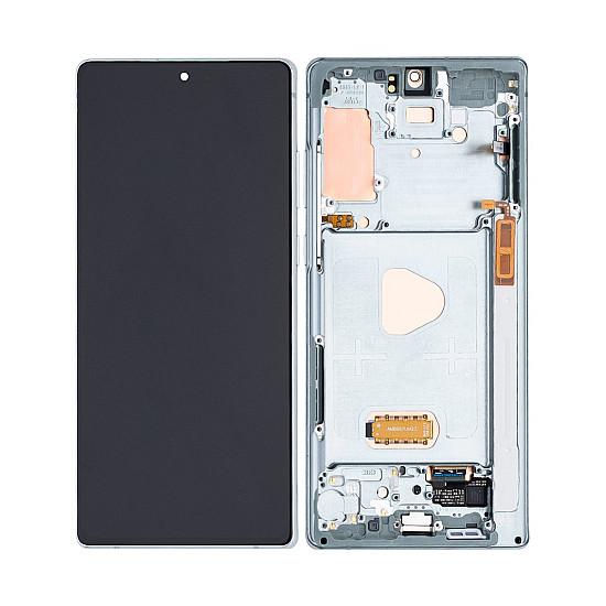 Samsung Galaxy Note 20 N980/N981 OLED Touch Screen Digitizer Assembly with Frame - Mystic Green [Refurbished]