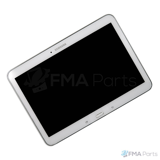 LCD Touch Screen Digitizer Assembly with Frame - White [Refurbished] for Samsung Galaxy Tab 4 10.1 T530 T535