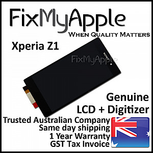 Sony Xperia Z1 LCD Touch Screen Digitizer Assembly OEM (With Adhesive)