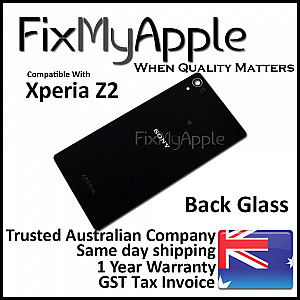 Sony Xperia Z2 Back Glass - Black