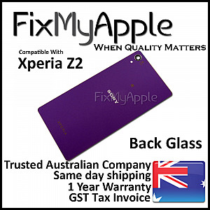 Sony Xperia Z2 Back Glass - Purple