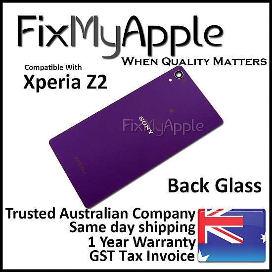 Sony Xperia Z2 Back Glass - Purple