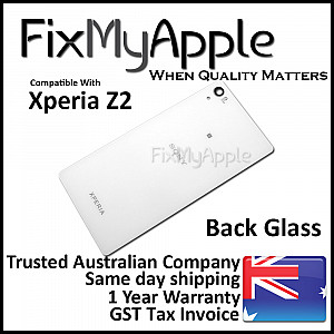 Sony Xperia Z2 Back Glass - White