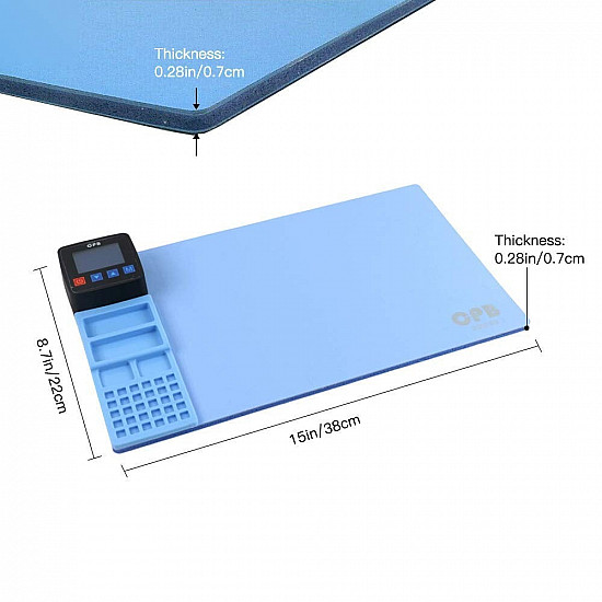 CPB Heating Mat for Mobile Phones and Tablets 380 x 220mm