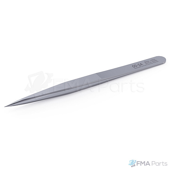 QianLi Mega-IDEA Tweezers - Non-Magnetic Stainless Short Tip 00-SA