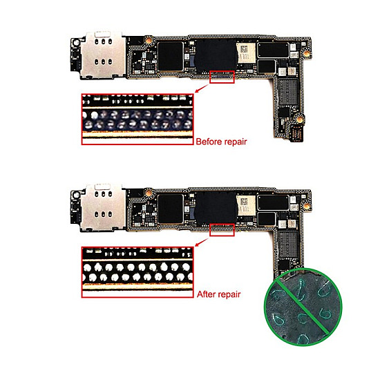 Relife RL-007GA Solder Pad Repair Dots - 1400 Pieces