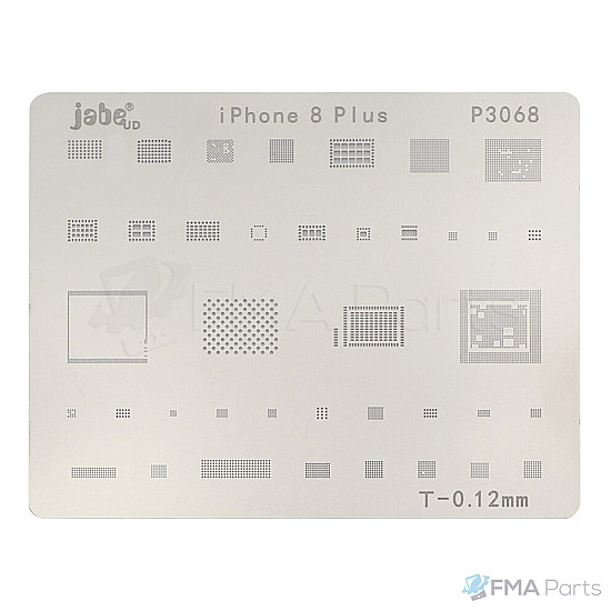 BGA IC Reballing Stencil for iPhone 8 Plus