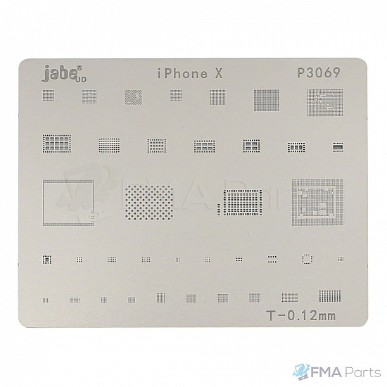BGA IC Reballing Stencil for iPhone X