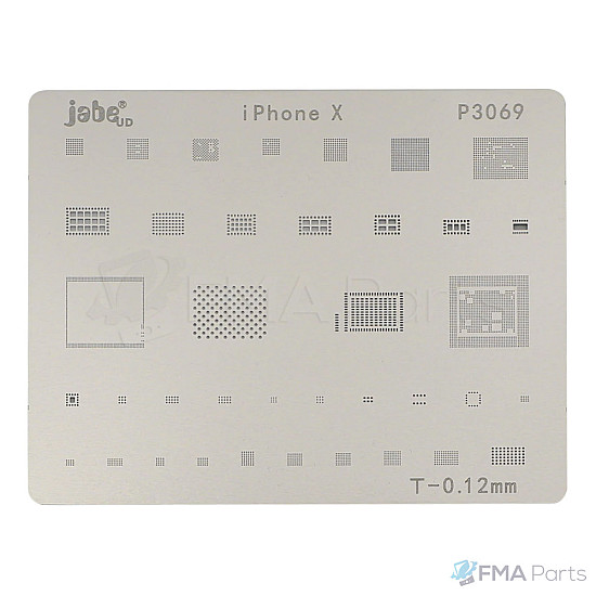 BGA IC Reballing Stencil for iPhone X