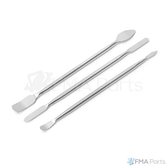 Spudger Opening Pry Tool - Metal Dual Tip - 3 Piece Set