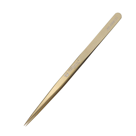Tweezers - Mechanic Ultra Fine Tip Straight Tweezers ESD Safe AZ-KING11