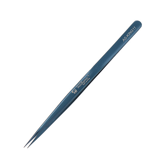 Tweezers - Mechanic Ultra Fine Tip Straight Tweezers ESD Safe AZ-KING11