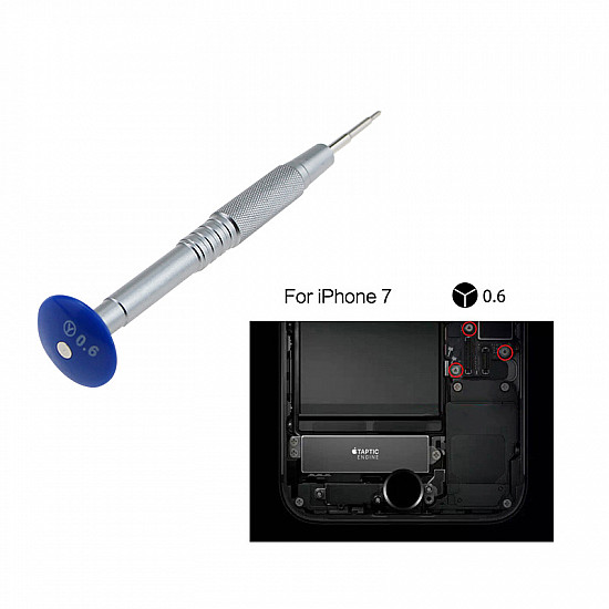 XILI 889 High Quality Screwdrivers for Phone Repair - Tri-Point Y06 / P2 Pentalobe /  Phillips PH000