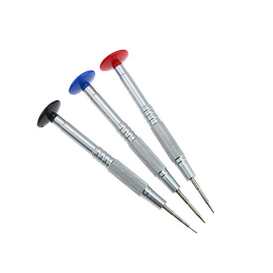 XILI 889 High Quality Screwdrivers for Phone Repair - Tri-Point Y06 / P2 Pentalobe /  Phillips PH000